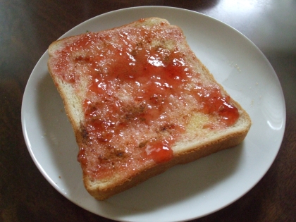 焼きジャムトースト