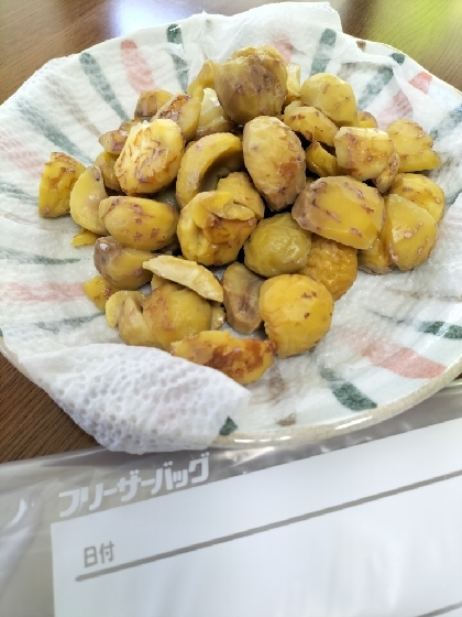 我が家の♪栗のむき方＆保存方法