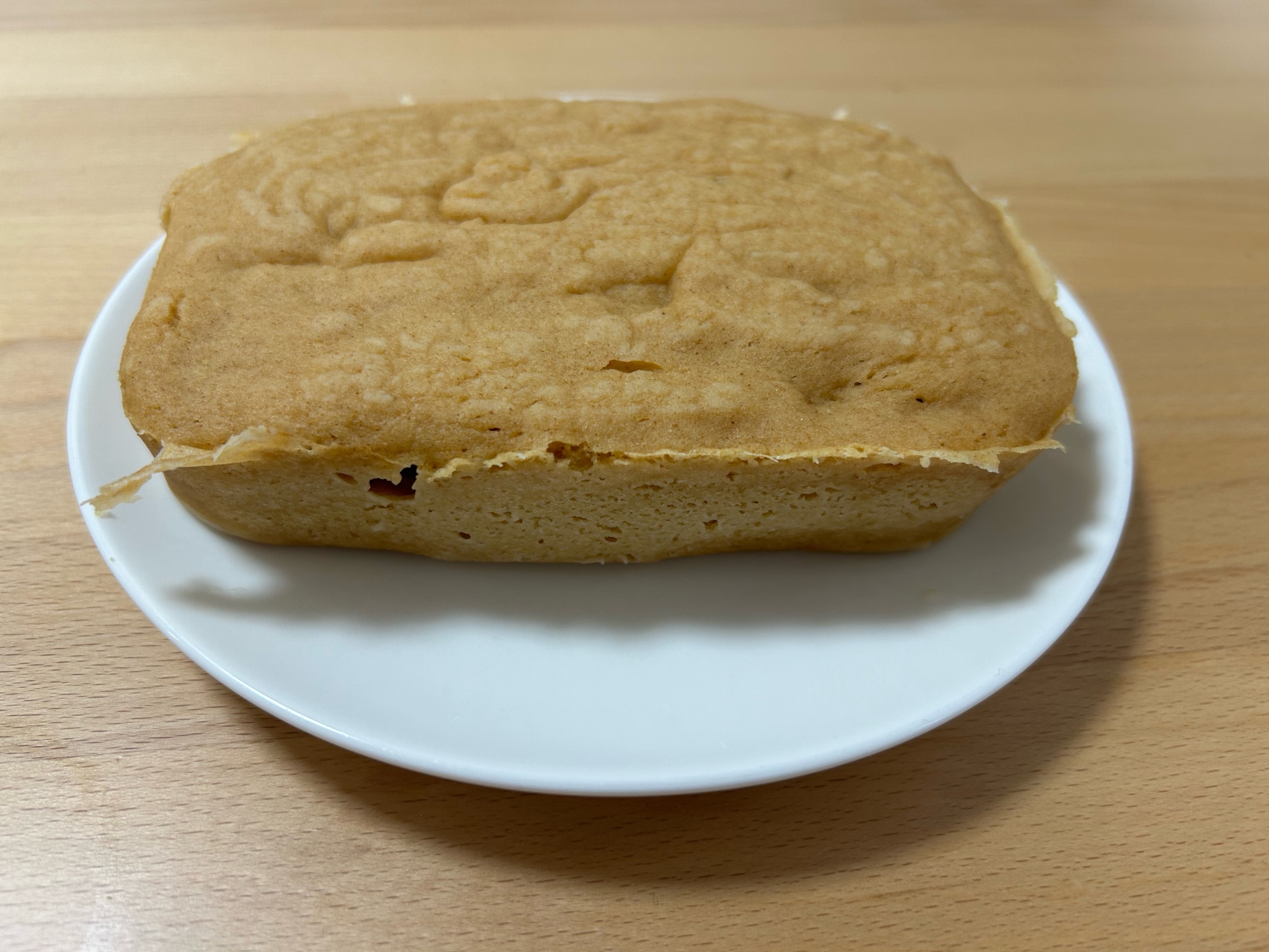 たんぱく質たっぷり!レンジでふわふわ米粉蒸しパン