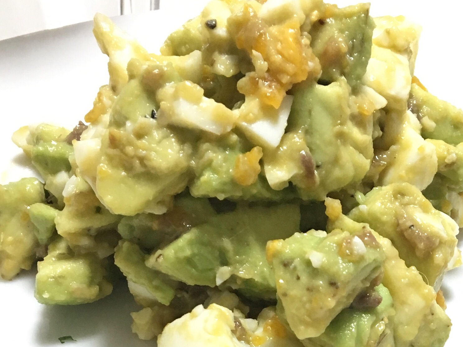 アボカドと卵とアンチョビのサラダ レシピ 作り方 By 02まめさん06 楽天レシピ