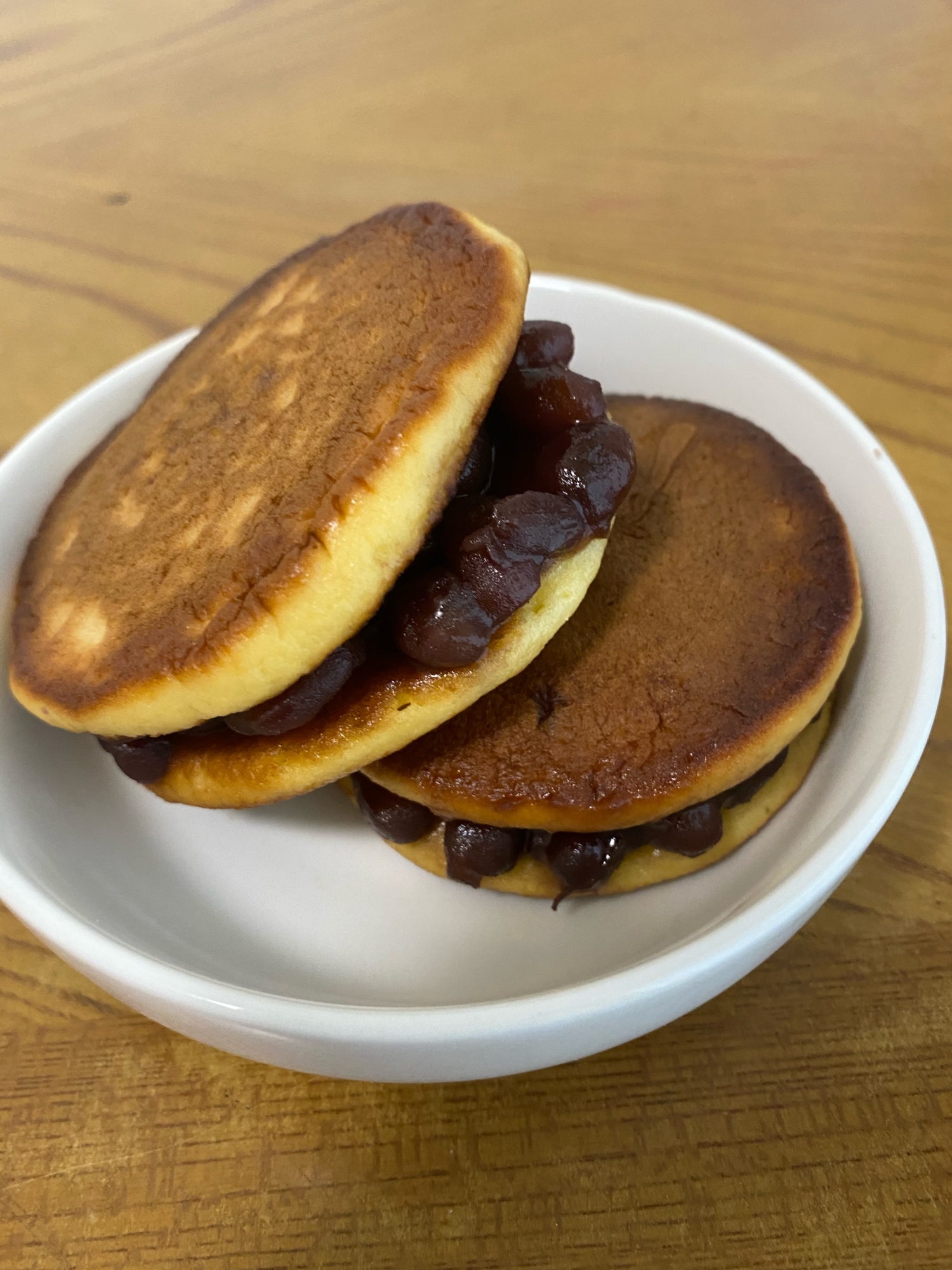 ホットケーキミックスで簡単！ミニどら焼き◎