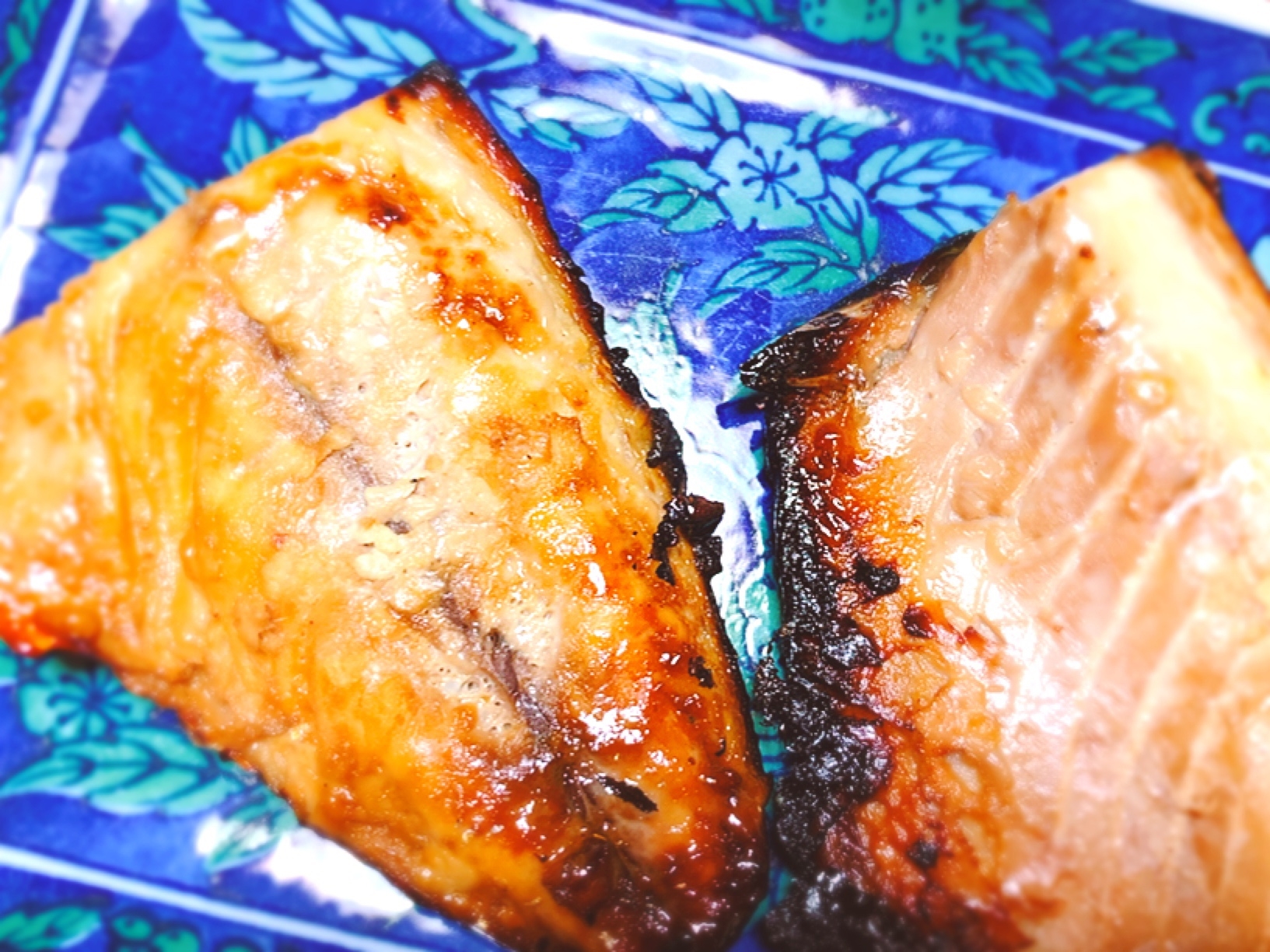 みりん醤油漬けの焼きサバ
