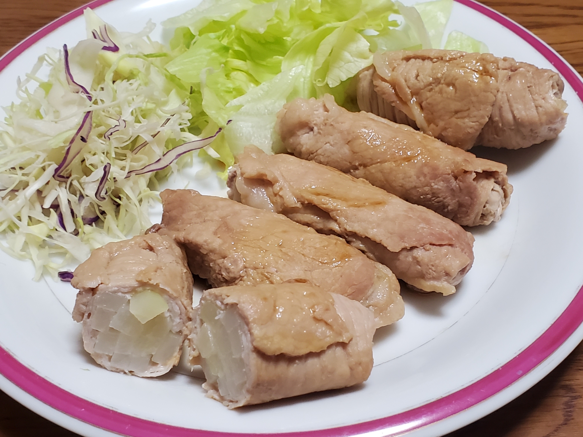 じゃがいもの肉巻き