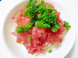 まぐろの中落ち丼 レシピ 作り方 By V るん 0394 楽天レシピ まぐろの中落ち丼 レシピ 作り方 By V るん 0394 楽天レシピ