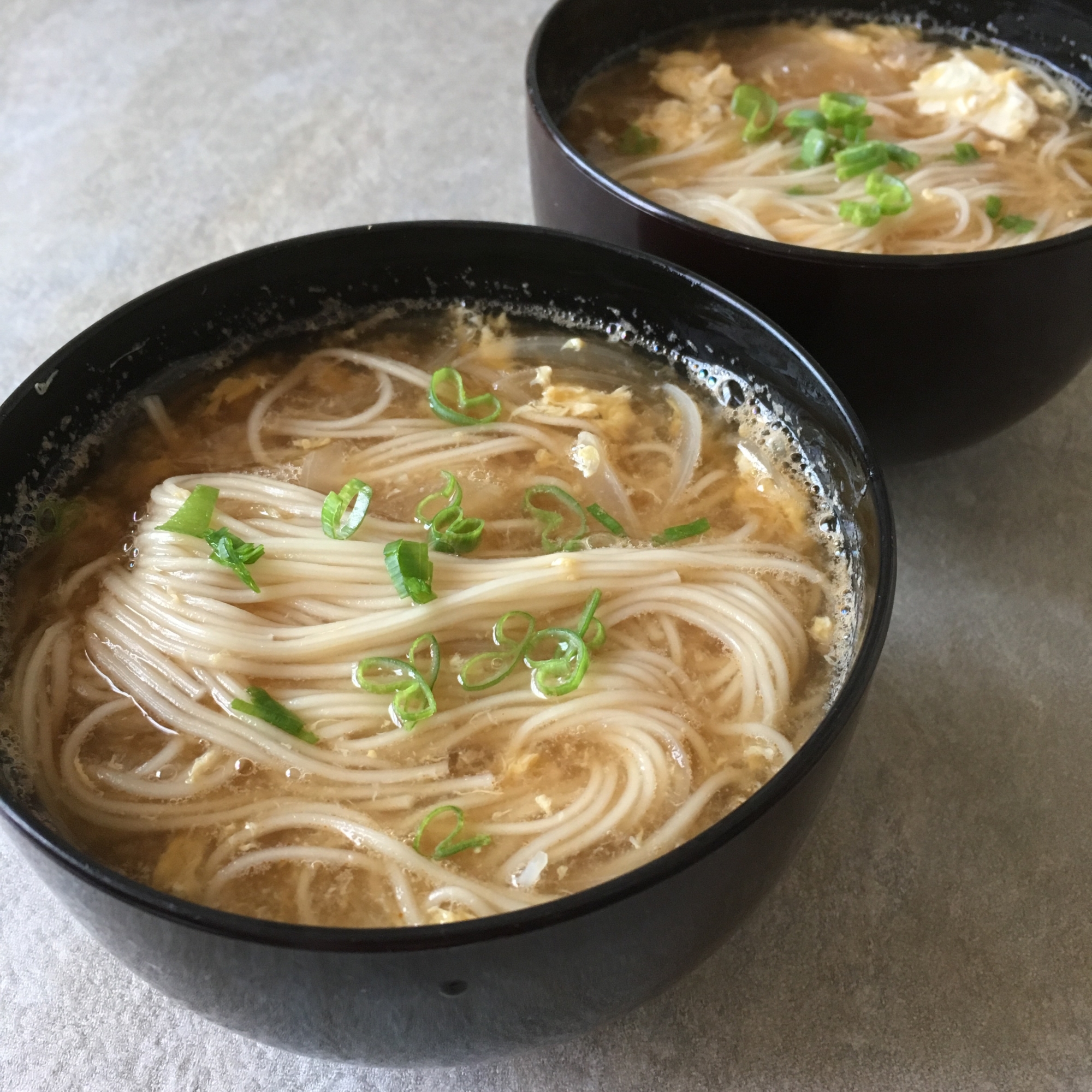 かき玉にゅうめん♪