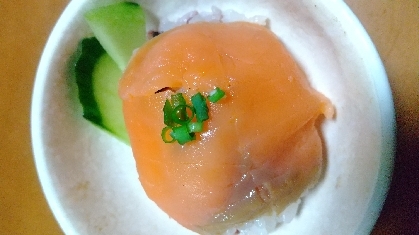 可愛い☆サーモンの手まり寿司