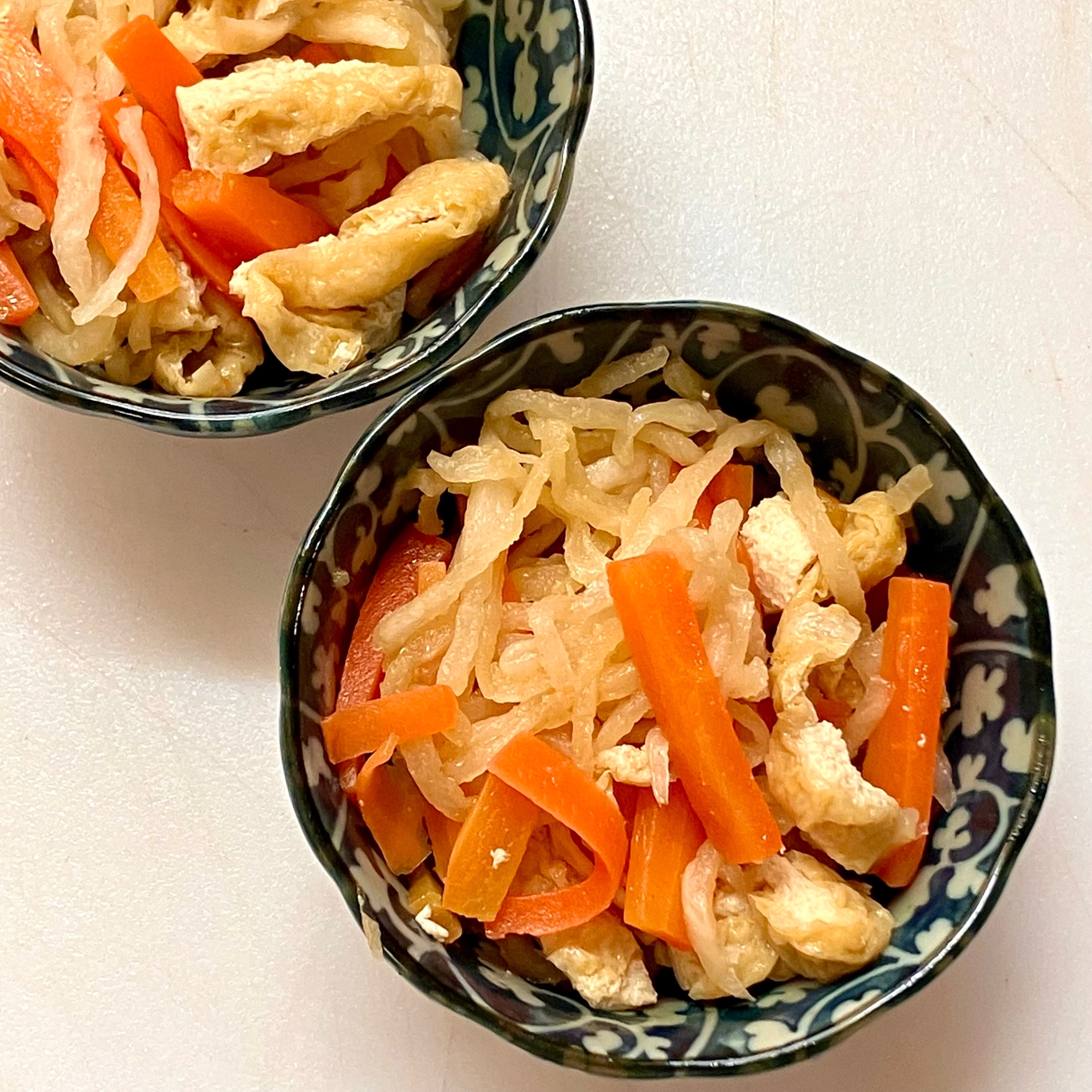 簡単♪切干大根と人参と油揚げの炒め煮
