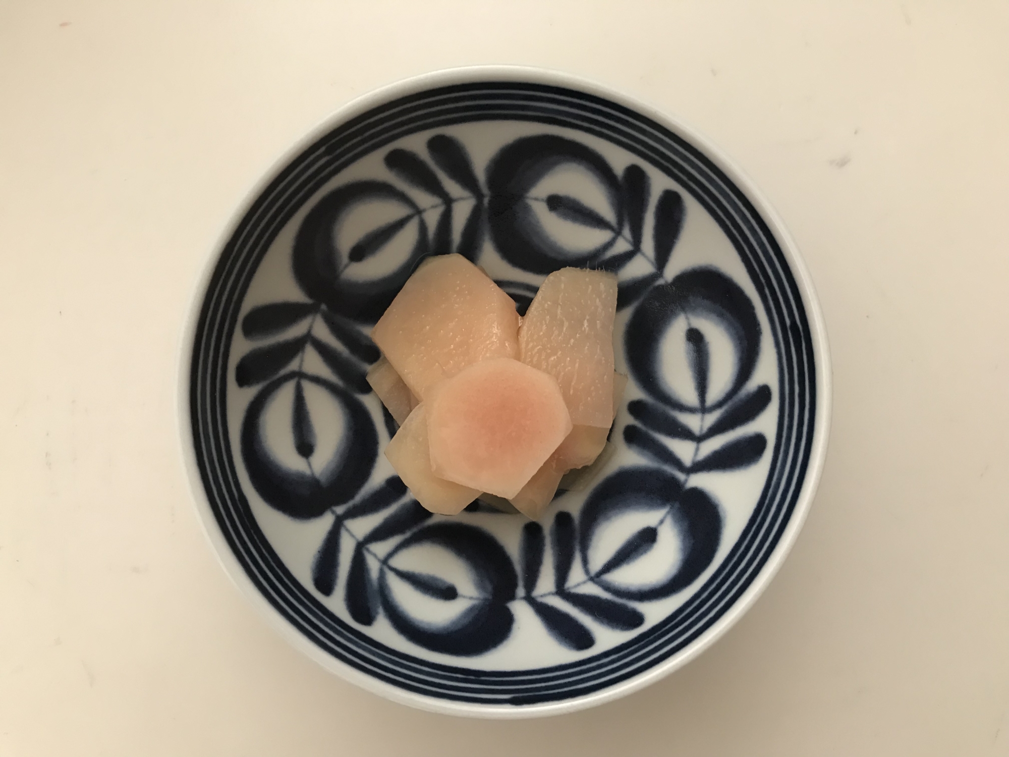 新生姜の甘酢漬け。レンジで簡単。