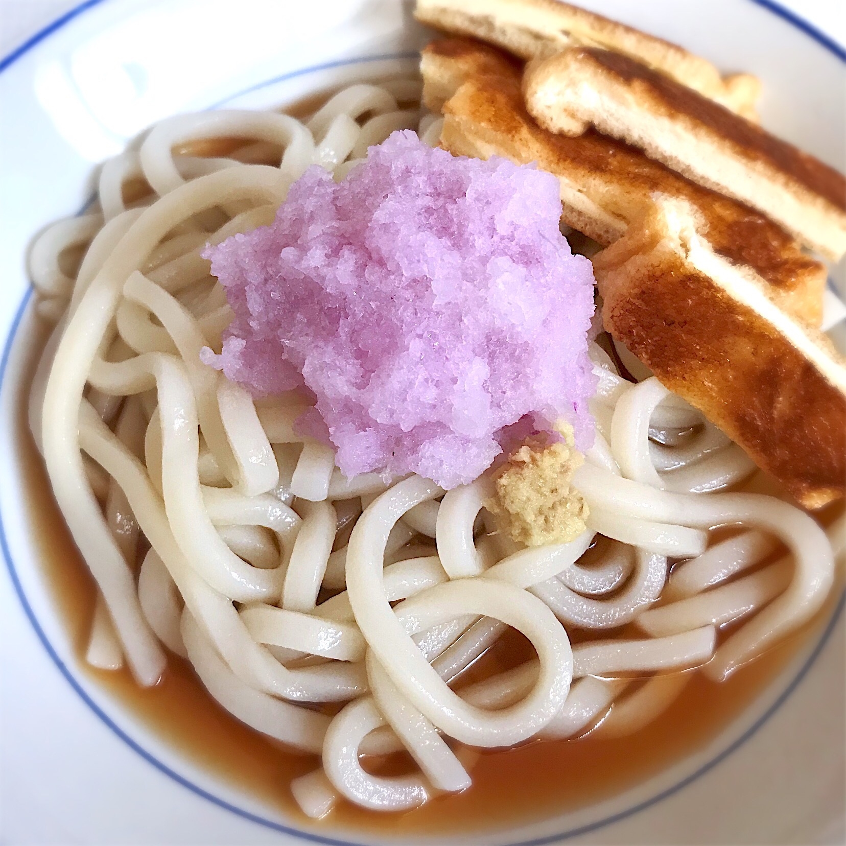 お昼ごはん＊紫大根おろしのさっぱりぶっかけうどん
