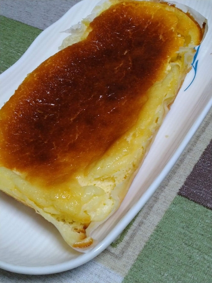 パウンドケーキの型で卵たっぷり台湾カステラ