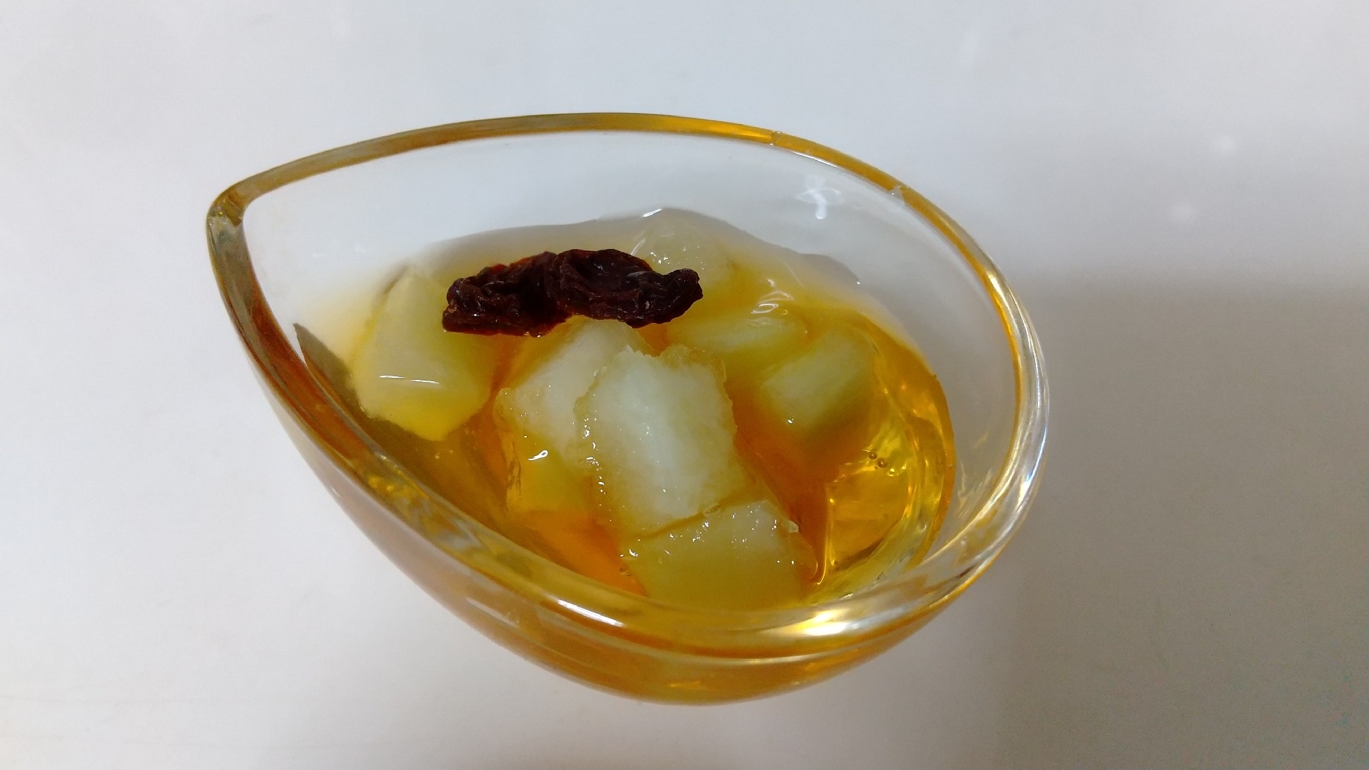 はちみつ大根*レーズンのデザート