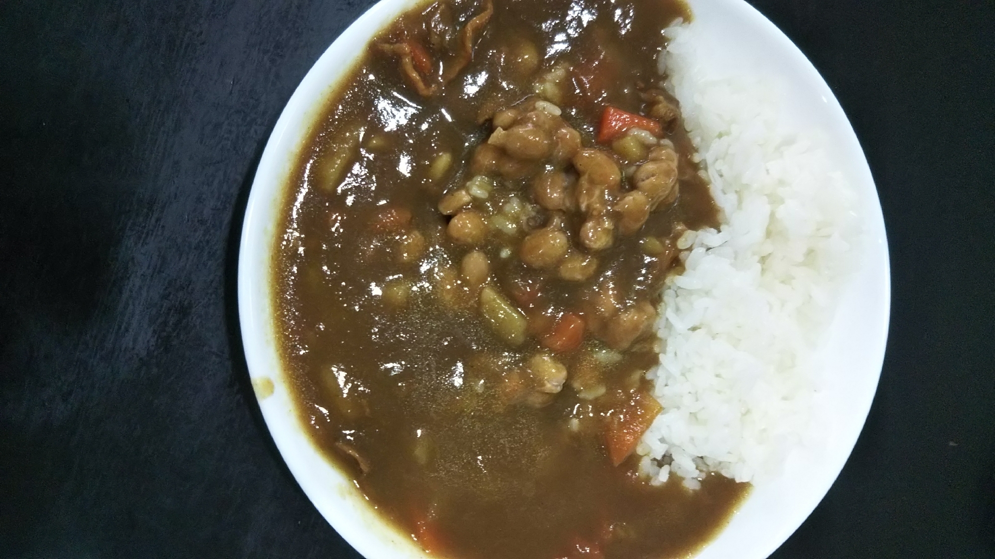 納豆カレー