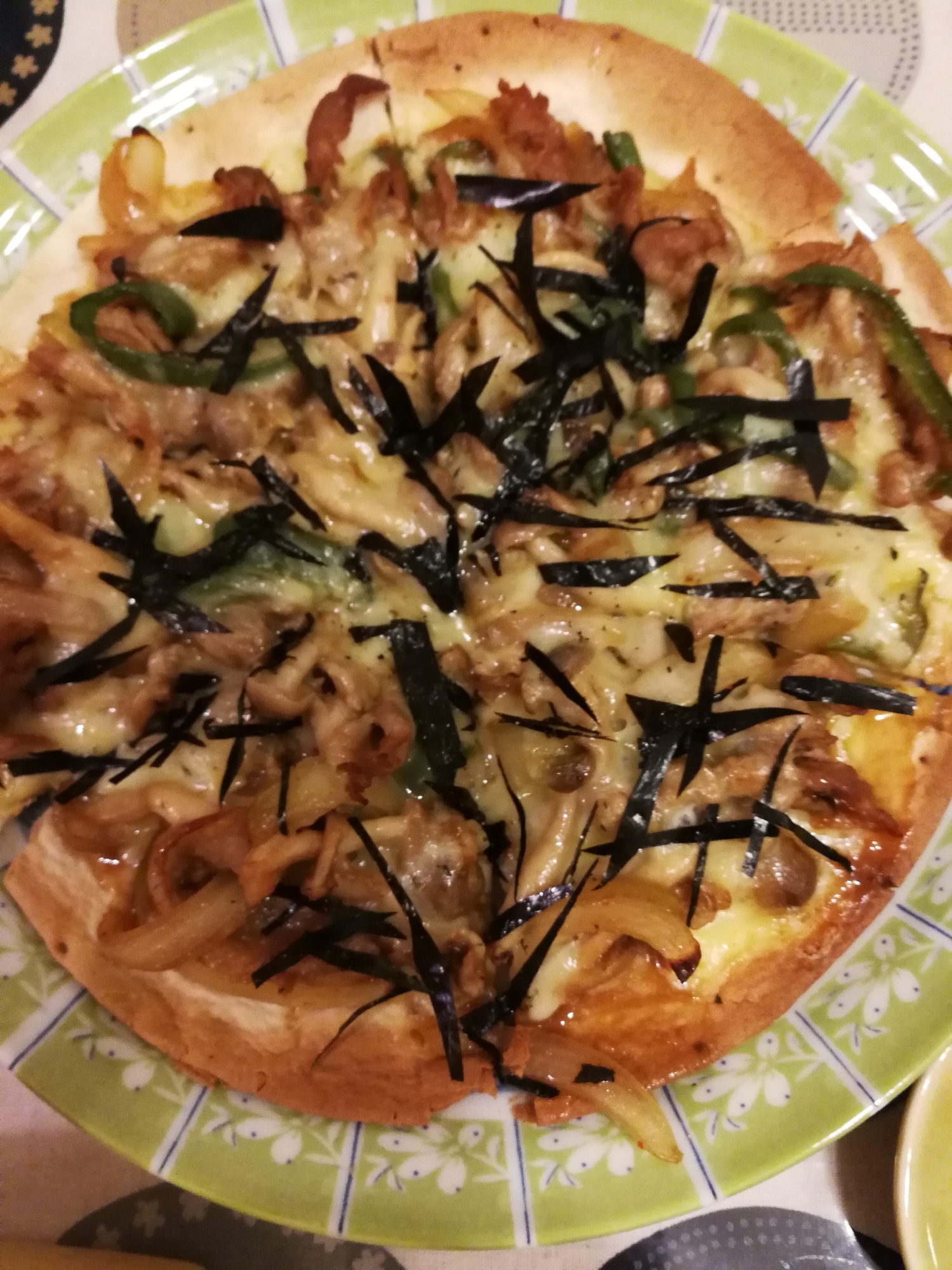 豚こまと野菜のプルコギ風ピザ レシピ 作り方 By やまもり 楽天レシピ