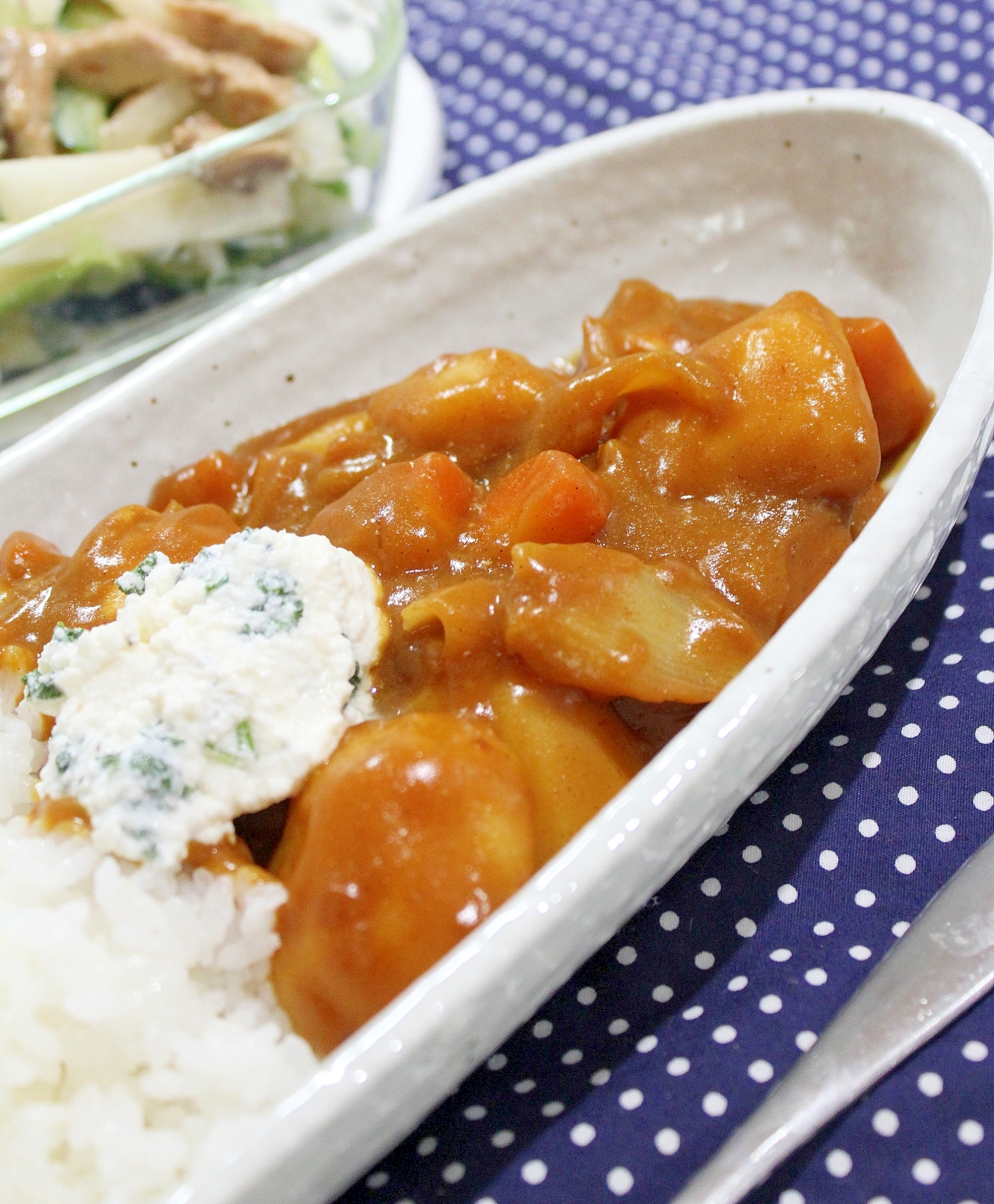 家族用 隠し味ハーブで柔らか鶏ムネ肉のチキンカレー レシピ 作り方 By ラムちゃん1224 楽天レシピ