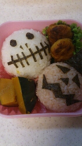 キャラ弁☆ハロウィン弁当