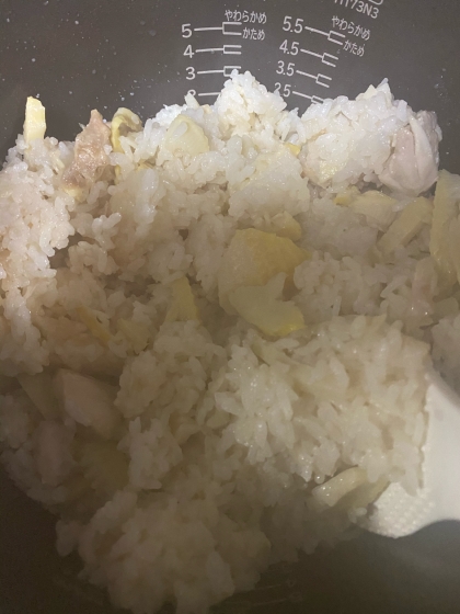 生から作る！タケノコのうまみたっぷり炊き込みご飯