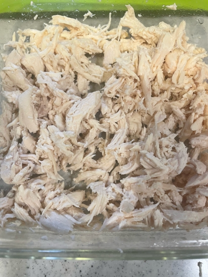 電子レンジで簡単、しっとり茹でささみ