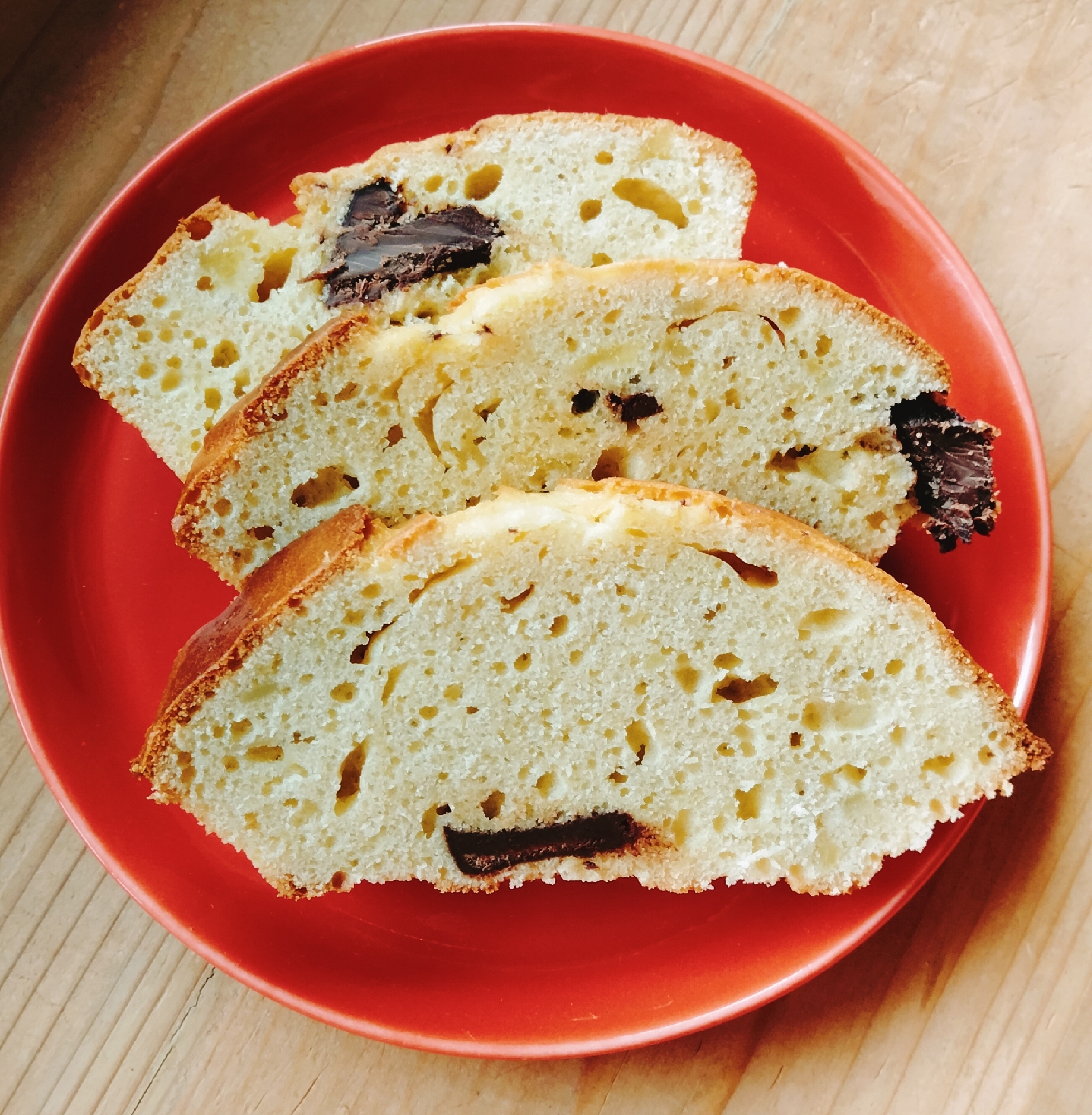 さつまいもとチョコのパウンドケーキ