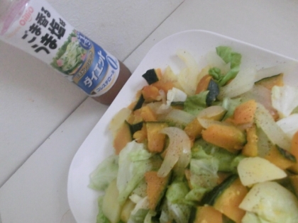 昨日お出かけから帰って、野菜たっぷりで作ったよ♪
簡単夕飯にこれがメインでした（*^^*)/
ごちそう様★