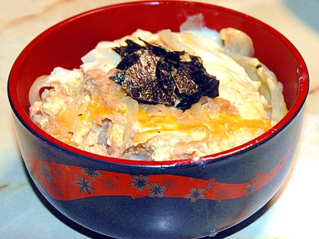 鶏肉が無い時にも作れる？ツナと卵の親子丼♪