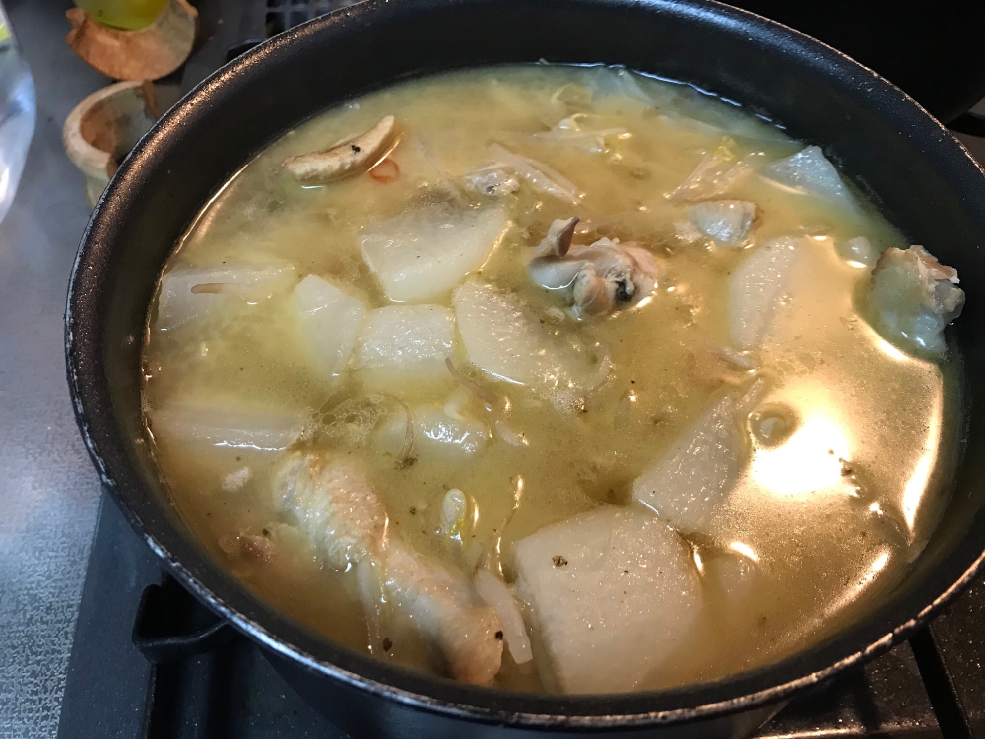 タイの家庭風スープ