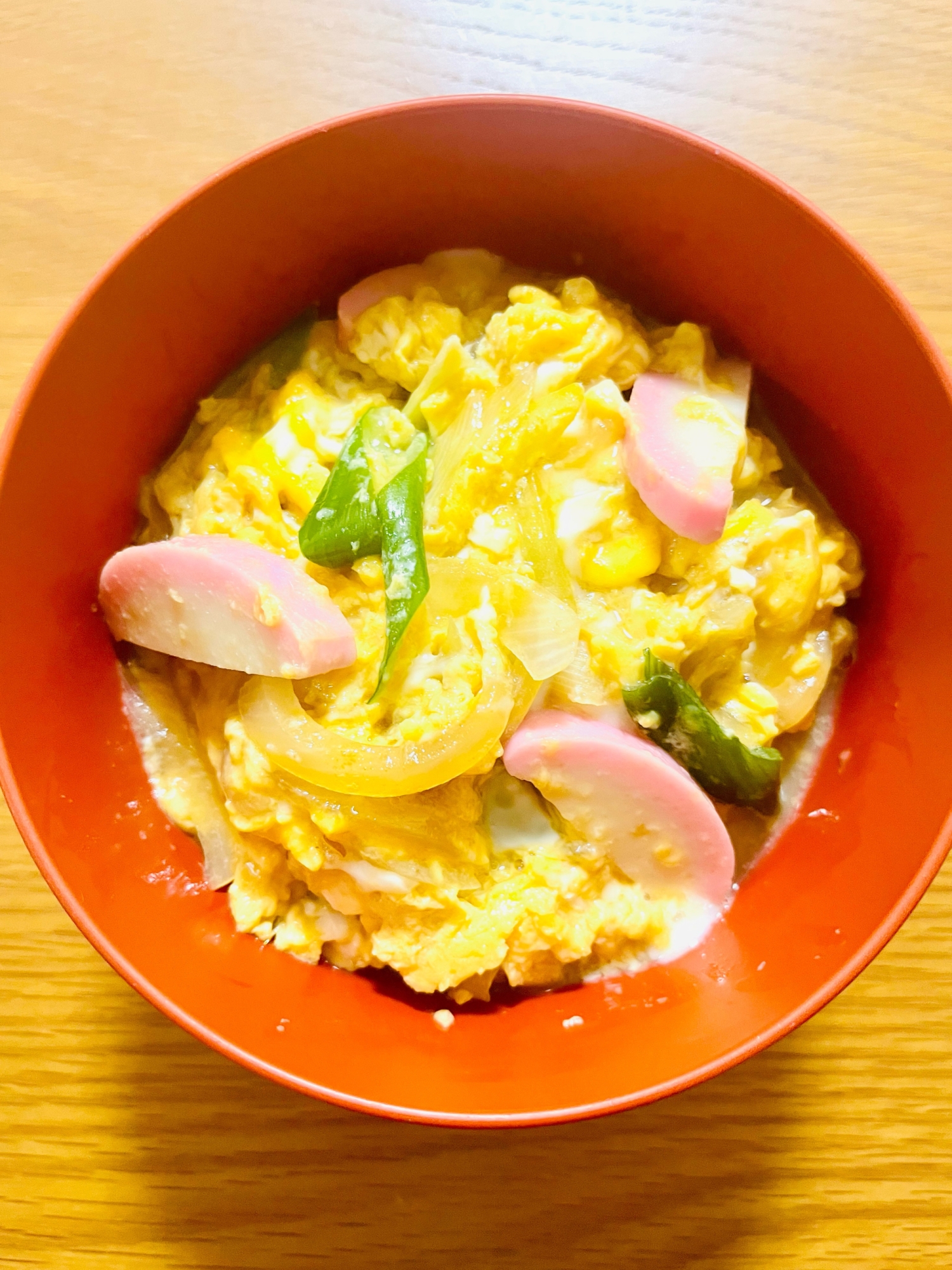 超簡単！麺つゆで！パパッと！ふわとろ〜り玉子丼☆彡