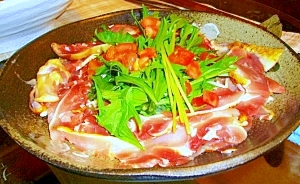 鹿児島地鶏のたたきサラダ仕立て レシピ 作り方 By Garammaster 楽天レシピ