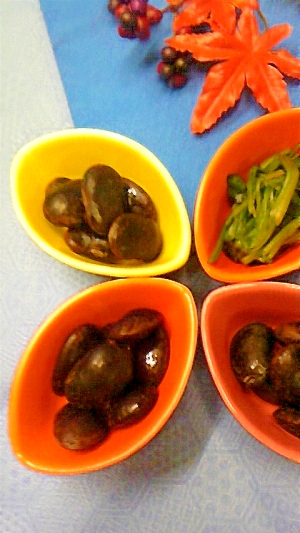 甘くない花豆はビールのつまみに合う