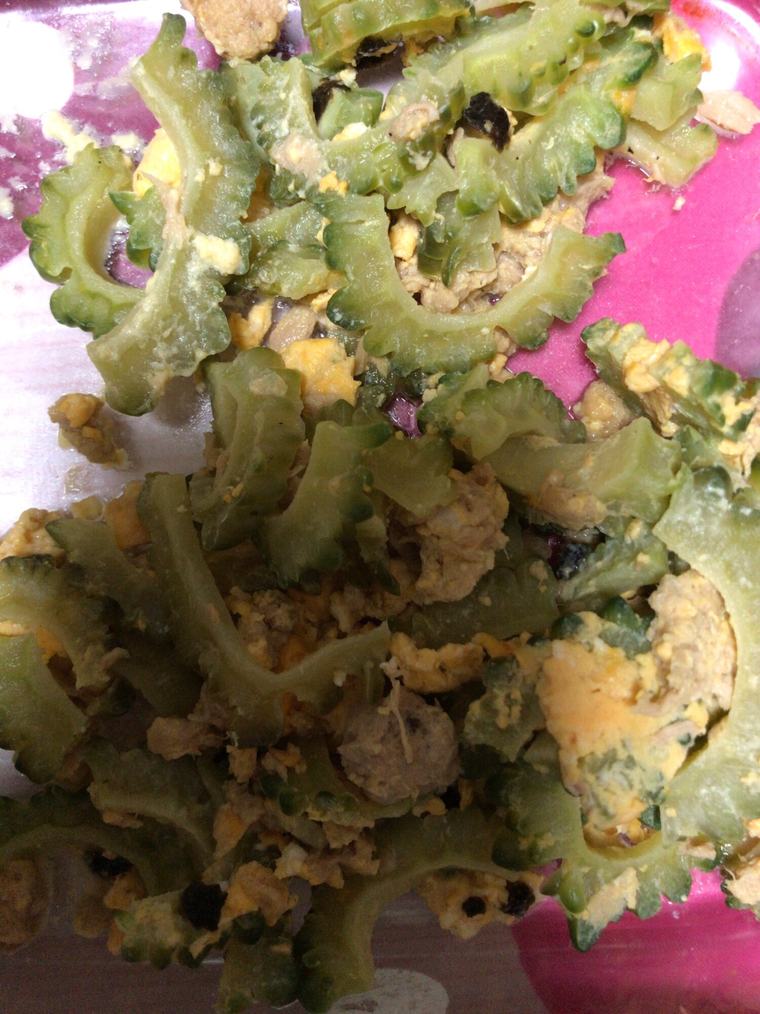 ゴーヤ ツナ 卵炒め レシピ 作り方 By ユナミ 楽天レシピ