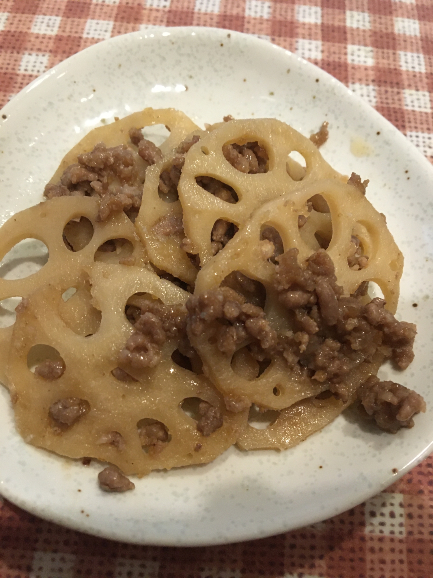 プルコギのタレを使って簡単☆レンコンのきんぴら♪