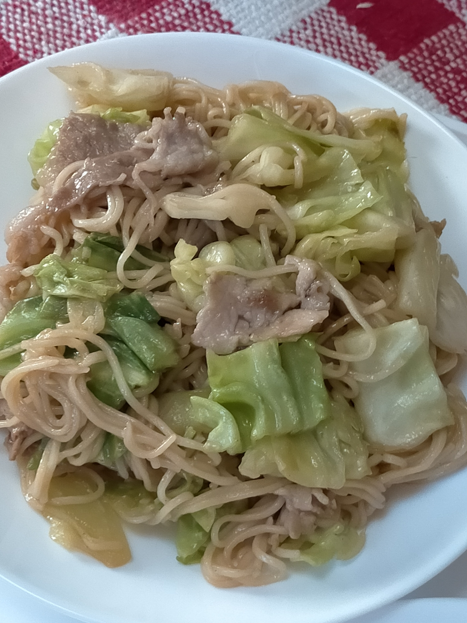 インスタント麺で !? 美味しい♡焼き「ラーメン」