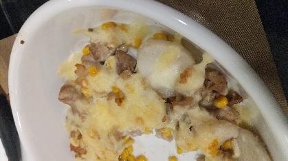 里芋のネバとチーズのとろーりの相性が予想以上に良くて美味しかったです！
里芋レシピあまりないので助かります。