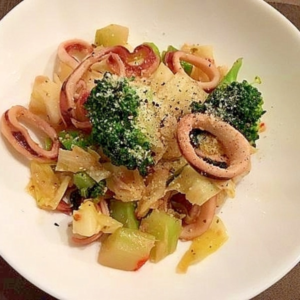 ワインのおつまみ イカとブロッコリーのにんにく炒め レシピ 作り方 By 週末は男子厨房 楽天レシピ ワインのおつまみ イカとブロッコリーのにんにく炒め レシピ 作り方 By 週末は男子厨房 楽天レシピ
