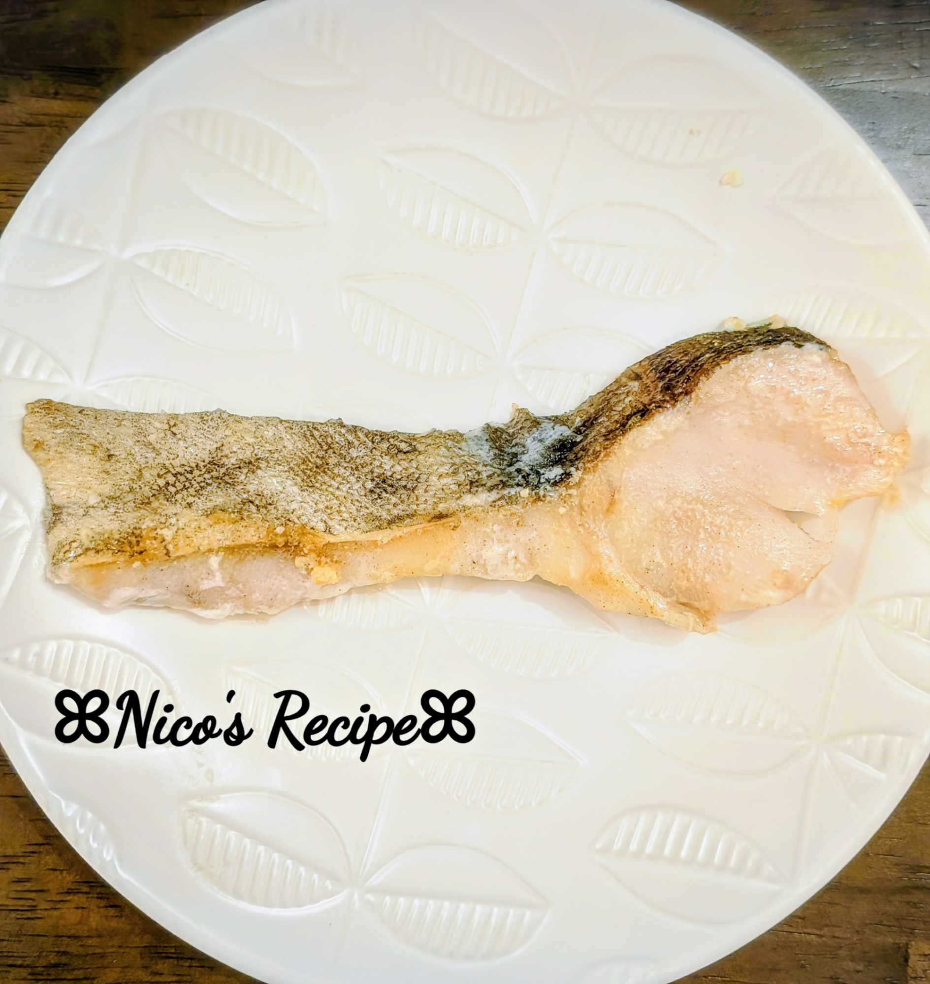 たらのカレーバターソテー