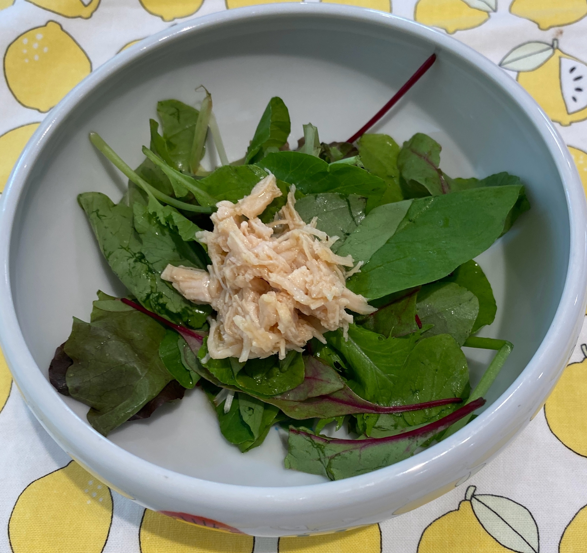 ササミ缶で☆簡単サラダ