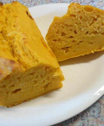 ノンオイル かぼちゃと豆腐のパウンドケーキ レシピ 作り方 By はな94 楽天レシピ