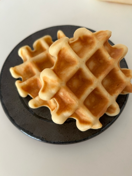 ふわふわ♡もっちり♡米粉ワッフル