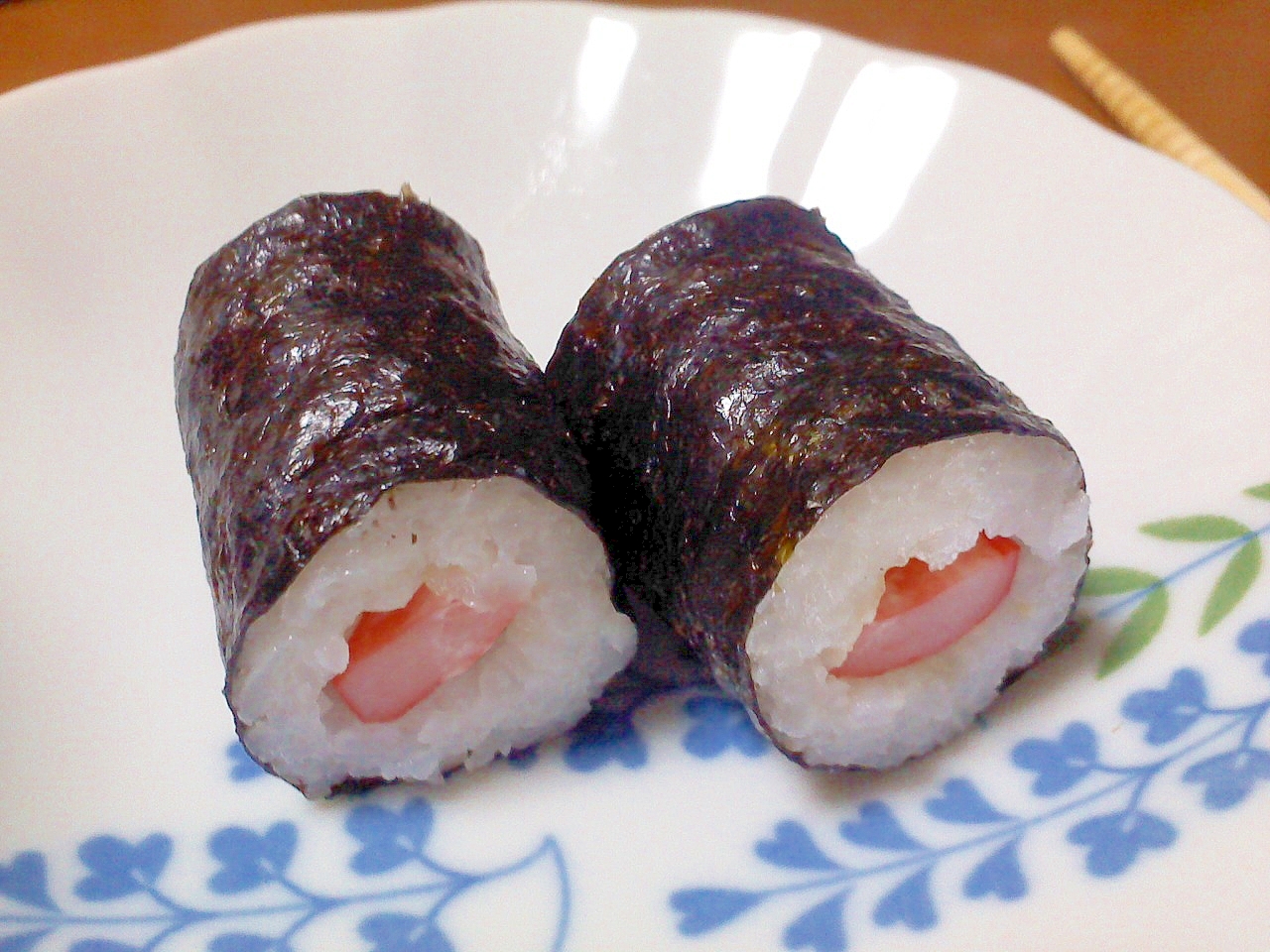 カニカマのマヨ細巻き