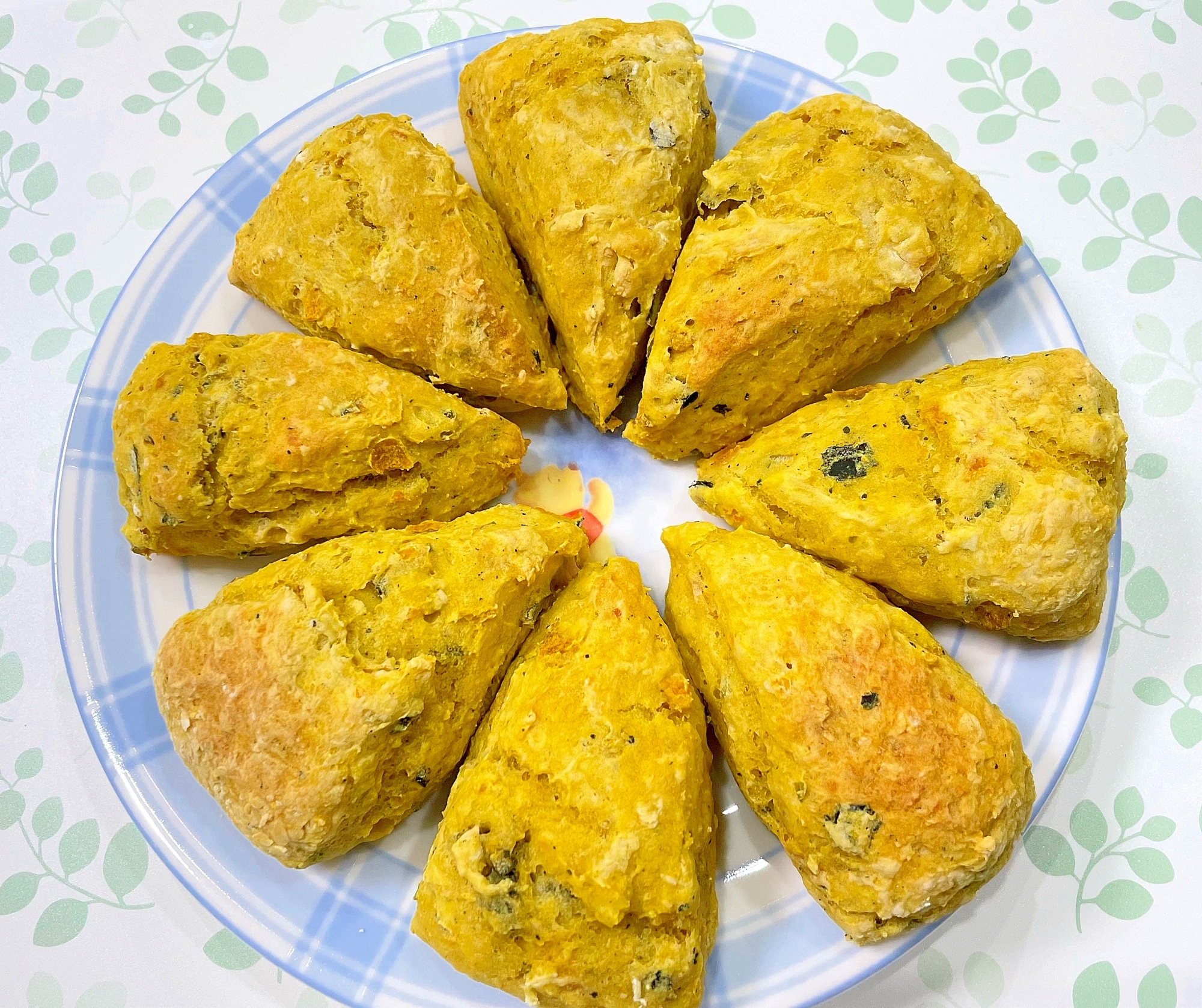 豆腐とかぼちゃのスコーン風
