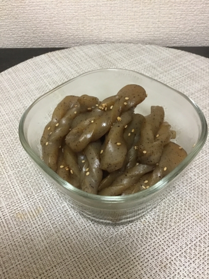 子供大好き!!甘いこんにゃくの煮物