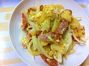 もう一品に＾－＾ボリューミージャーマンポテト