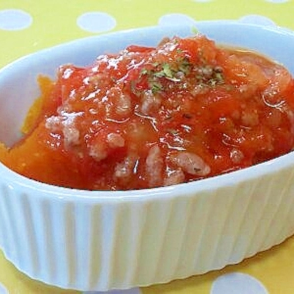 離乳食 かぼちゃのミートソースがけ レシピ 作り方 By 不二子ちゃん2号 楽天レシピ 離乳食 かぼちゃのミートソースがけ レシピ 作り方 By 不二子ちゃん2号 楽天レシピ