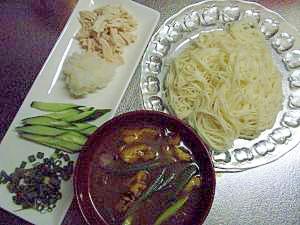 和風カレーつけ麺☆そうめん☆