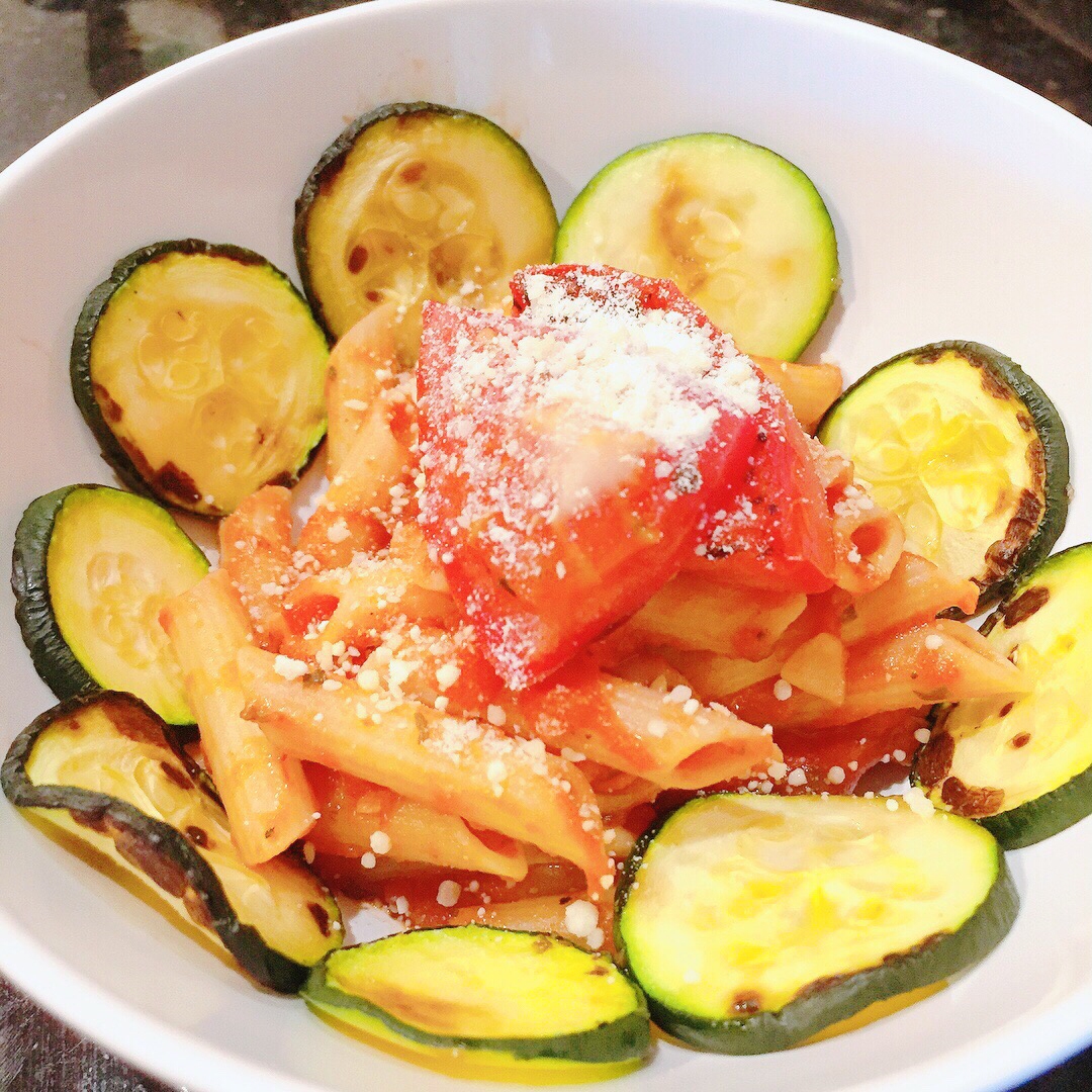 夏野菜 ズッキーニとトマトのペンネ レシピ 作り方 By Honeybee 楽天レシピ 夏野菜 ズッキーニとトマトのペンネ レシピ 作り方 By Honeybee 楽天レシピ