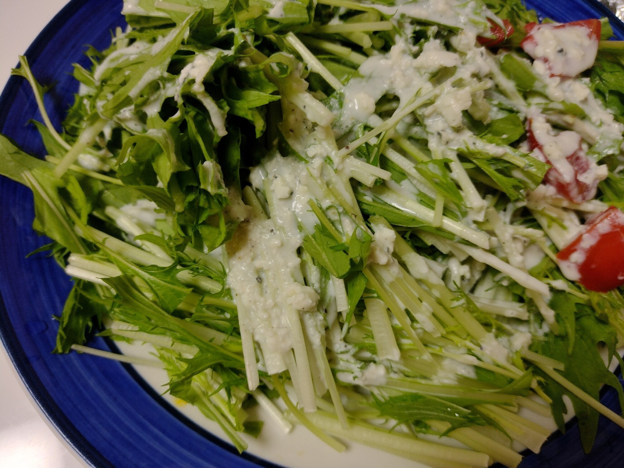 洋梨とブルーチーズのサラダのレシピ