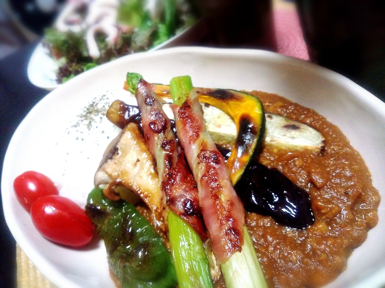 レトルトなのに本格的!？夏野菜カレー♪