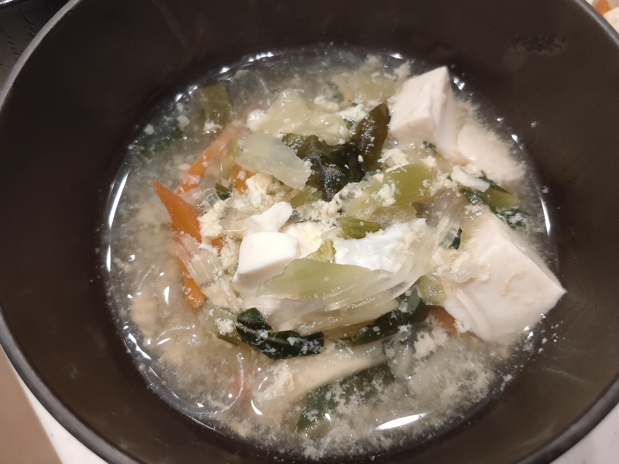 春雨スープ コンソメ味 レシピ 作り方 By ふもふもたろう 楽天レシピ 春雨スープ コンソメ味 レシピ 作り方 By ふもふもたろう 楽天レシピ