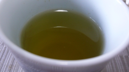 焼酎の緑茶割