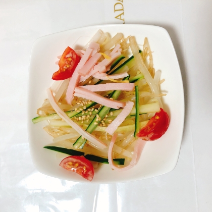 ナムル風ᕷ*きゅうりとギョニソのマヨぽん和えꕤ୭*