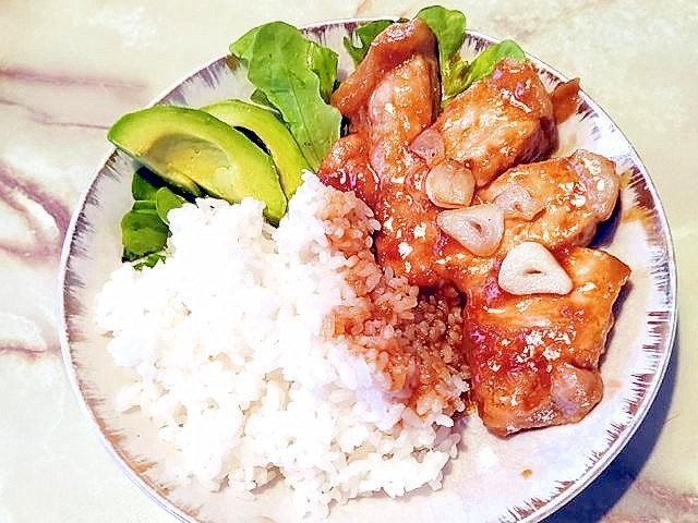 トンテキアレンジ!濃厚ソースのトンテキプレート♪